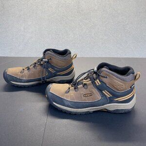 Keen Kids Boys Targhee Mid Waterproof Boots Youth Size 5 Hiking Shoes,Comfort